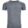 Odlo Uomo Maglietta termica a maniche corte PERFORMANCE LIGHT, Grigio Melange, M