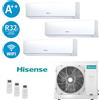 HISENSE Climatizzatore Hisense Trial Inverter 9+9+12 5.2kW Serie Hi Comfort 9000+9000+12000 BTU 3AMW52U4RJC Gas R32 A++ Wi Fi