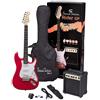 SOUNDSATION RIDER GP CAR Guitar Pack elettrico - Candy Apple Red