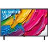 Lg Smart TV 43 Pollici 4K Ultra HD Display QNED Sistema WebOS Processore a7 Gen 8 Classe G colore Nero - 43QNED80A6A.API