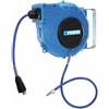 FERVI Avvolgitubo aria compressa automatico avvolgi tubo compressore 15 metri carrello