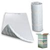 EVERGREENWEB MATERASSI & BEDS EVERGREENWEB Materasso Singolo 80x195 alto 5cm ARROTOLABILE Salvaspazio, Multiuso, Supporto Ergonomico, Ottimo materasso da Terra per Esercizi del Pavimento, Campeggio, Yoga, Stretching, ABS, Pilates