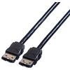 ROLINE Cavo rigido esterno eSATA 6.0 Gbps, 0,5 m, nero