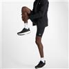 New Balance "New Balance Uomo NB Sleek Pocket Half Tight 9"" in Nero, Maglia di Poliestere, Taglia 2XL"