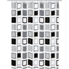 Kleine Wolke - Tenda da doccia Clipper, colore: Antracite, 180 x 200 cm