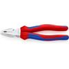 KNIPEX Pinza universale tipo forte cromata con manici comfort, 02 05 200 | 200 mm
