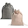 hi!dea™ Sacchetto regalo 140 g/m² in cotone e poliestere riciclati 14 x 20 cm personalizzate o neutre