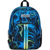 Seven Zaino Scuola Adavanced Detach, Nero Blu, Multi-Shade Boy, Doppio Scomparto Con Tasca Staccabile Uso Zainetto, Tasca Porta PC, Tasca Porta Borraccia, Zaino Medie e Superiori, Bambino Ragazzo