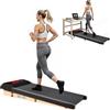 Vidacharmy Tapis Roulant Elettrico 2-8km/h, 3 in 1 Tapis Roulant con 5% Inclinazione, 2.5HP, Walking Pad Treadmill con APP, Telecomando e Display LED, Design Salvaspazio per Casa e Ufficio, 120kg