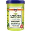 Herbal Therapy Palacio Gel massaggiante alle erbe con olio di canapa biologico al 5% senza olio minerale, siliconi, parabeni, paraffina - 380 ml