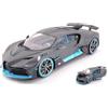 Burago BUGATTI DIVO CARBON/AZUR 1:18