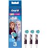 Oral-B Testina Di Ricambio per Spazzolino Kids Frozen. Confezione Da 3