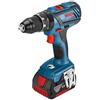 Bosch trapano a percussione GSB 18-2 LI con valigetta e 2 batterie