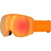 ATOMIC Revent L HD Maschera da sci e snowboard con colori ad alto contrasto, lenti a specchio, montatura Live Fit e doppia lente, arancione