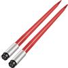 VEVOR Coppia lancia per fieno 39" lancia per balle, capacità 3000 libbre, punta per balle ad attacco rapido lancia quadrata per balle di fieno 1 3/4", forche per balle rivestite di rosso