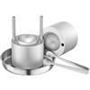 VEVOR Pressa per Cubetti di Ghiaccio 53 mm, Stampo per Cubetti di Ghiaccio Rotondo in Alluminio Aeronautico, Pressa per Cubetti di Ghiaccio con Vassoio Antigoccia Pinze Bevande Cocktail Whisky Bar