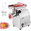 VEVOR Tritacarne Elettrico Commerciale Tritacarne 850 W Acciaio Inox 2,49kg/min