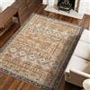 VEVOR Tappeto Grande per Salotto 2286 x 2896 mm Grande Tappeto Lavabile, Antiscivolo e Antistrappo, Adatto ad Animali Domestici e Bambini, per Camera da Letto, Soggiorno, Ingresso, Marrone Verde