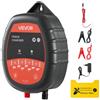 VEVOR Caricabatterie per Recinzioni Elettriche, 10 kV 1 J Elettrificatore per Recinzioni Elettriche AC/DC con Indicatore LED, Impedisce l'Intrusione di Animali Selvatici per Pollame da Allevamento