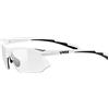 Uvex sportstyle 802 V, occhiali sportivi unisex, fotocromatico, privo di appannamenti, white/smoke, one size
