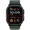Apple Watch Ultra 2 GPS+Cellular 49mm Titanium Case Alpine Loop S - Dark Green E