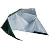 Outsunny Ombrellone Tenda da Spiaggia 2 in 1 con Borsa da Viaggio Portatile, Impermeabile e con Protezione UV 50+, Verde