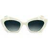 KARL LAGERFELD KL6199S Occhiali, White, 53 Donna