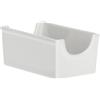 LA PORCELLANA BIANCA Menage Porta Bustine Tè 11,5cm Bianco Porcellana