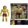 Jada Toys Street Fighter Figura Blanka (19 cm) - Personaggio mobile da collezione e action da Street Fighter 2: The Final Challengers, con testa alternativa, mani e accessori, dai 13 anni in su