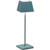 ROSSINI Lampada a led da tavolo Siesta Tiffany portatile e ricaricabile IP54