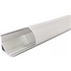 Optonica 5150 profilo in alluminio per striscia led angolo grigio 12mm 2m