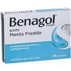 Benagol - Benagol 24 Pastiglie Antisettico del Cavo Orale Bocca e Gola Gusto Menta Fredda