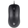 VulTech MOU-978 Mouse Ottico USB Wired con Cavo, 1200 DPI Regolabili, 4 Pulsanti, per PC Notebook Computer Nero