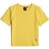 G-STAR Bambini e Ragazze t-shirt ss slim crop, Bianco (buff D25561-01-1358), 10 anni