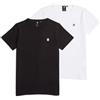 G-STAR Bambini e Ragazze t-shirt ss slim 2PK, Nero (dk black D25564-01-6484), 8 anni