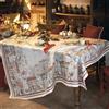 Tessitura Toscana Telerie Tovaglia Natalizia Christmas Shopping 170x360 cm