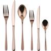 Sambonet - Taste Set di Posate da Tavola per 6 persone, 36 pezzi in Acciaio Inox finitura PVD, Lavabili in lavastoviglie, Copper