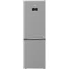 Beko B3RCNA364HXB1 Frigorifero con congelatore a libera installazione cm. 60 h. 187 - lt. 316 - metal look