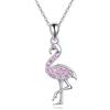YFN Collana con ciondolo a forma di albero genealogico Forever in My Heart, in argento Sterling, 45,7 cm, Argento sterling, Zirconia cubica