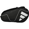 Adidas Porta Racchette Adidas Carbon Control Nero Bianco