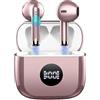 Jxrev Cuffie Bluetooth Auricolari Bluetooth 5.4, Cuffie Wireless con 4 ENC Cancellazione Rumore Mic, Cuffie in Ear 40 Ore di Riproduzione, Cuffie Senza Filo HiFi Stereo IP7 Impermeabili per iOS & MGJ