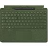 Microsoft Surface Keyboard Signature Keyboard Verde Foresta + Pennino Surface Slim Pen 2, compatibile con Surface Pro 8, Pro 9 e Pro X (Clavier AZERTY)