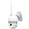 NIVIAN Telecamera PTZ Wifi 2,4Ghz-Half4K-Movimento da remoto 360º con Autotracking e rilevamento di persone-Visione notturna -Telecamera esterno -Compatibile con Alexa, Google Home e APP Tuya