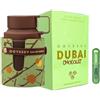 RESAES Resistant and aesthetic Profumo Odyssey Dubai Chocolat Eau de Parfum 100 ml, Profumo Arabo Unisex a Lunga Durata, Include Atomizzatore, Fragranza Gourmand con Note di Caffè, Pistacchio, Cioccolato e Vaniglia (Dubai Chocolat)