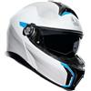 Agv Casco Moto Modulare Agv TOURMODULAR FREQUENCY LIGHT Grigio B