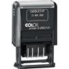COLOP Timbro della data Printer S 260/L3 con testo prenotato, lingua: tedesco (D02), colore della stampa: blu/rosso