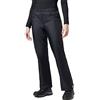 BenBoy Pantaloni Impermeabili Antipioggia Donna Traspirante Leggero Pantaloni da Pioggia Outdoor Trekking YK5511W-Black-S
