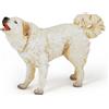 Papo Grandi Pirenei, 54044 Dogs & Cats Dog Statuetta, Animalier, Multicolore, S