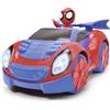 Jada- Radiocomando Spidey Web Crawler, 20323000, cm 17, scala 1:24, 1 canale, +3 anni
