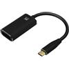 Velocraze Convertitore - Convertitore USB-C a displayport, 8k a 60 Hz, 15 cm, alluminio nero, ideale per collegare dispositivi ad alta risoluzione.